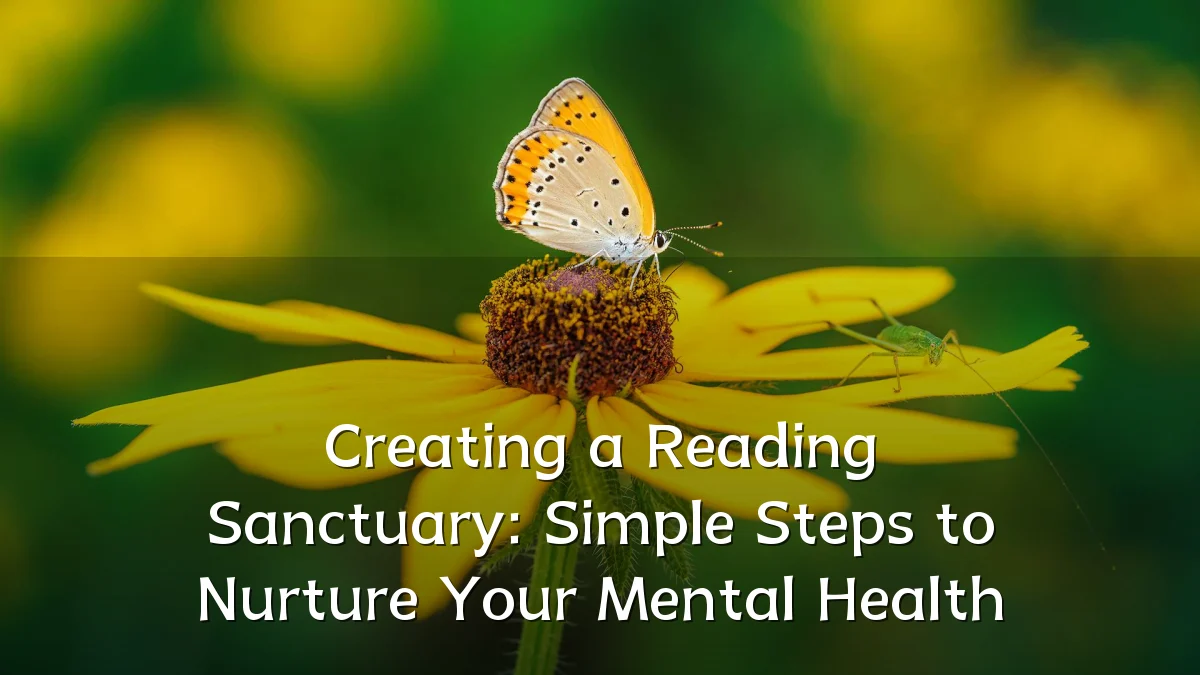 Creating a Reading Sanctuary: Simple Steps to Nurture Your Mental Health
