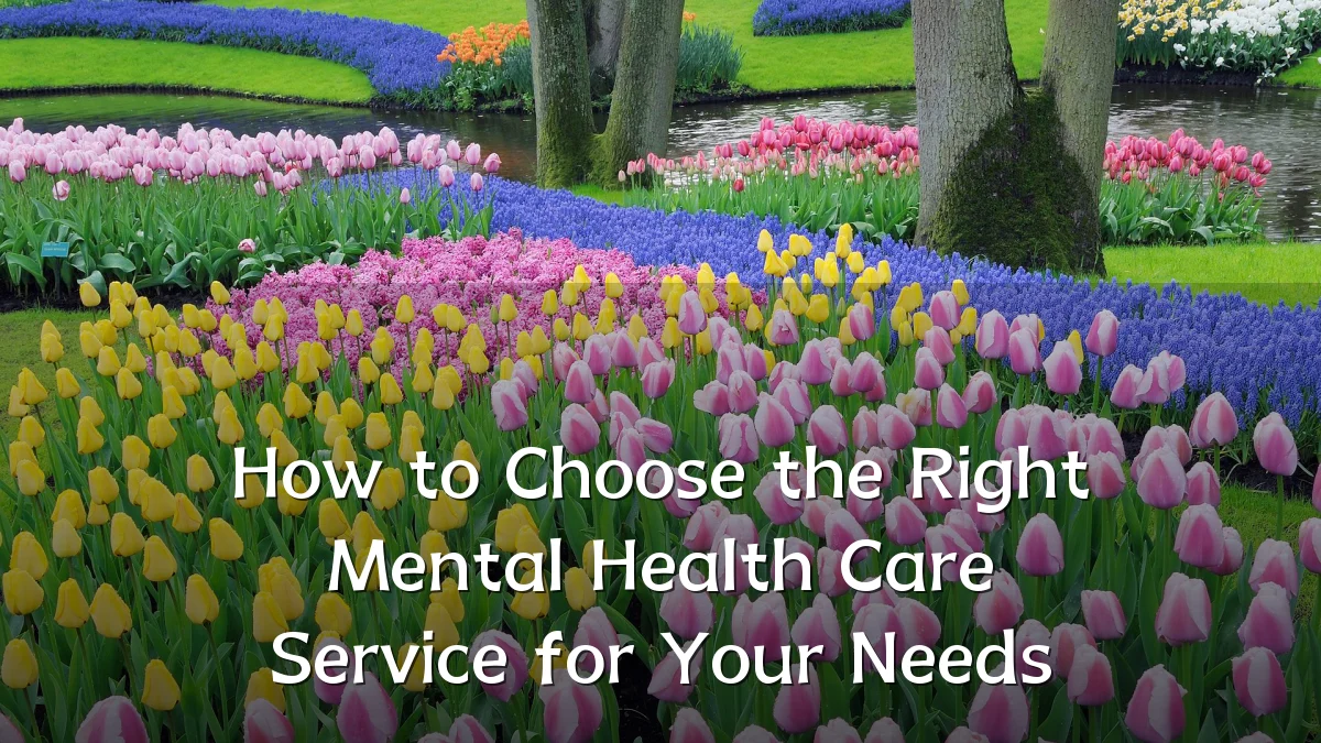 How to Choose the Right Mental Health Care Service for Your Needs