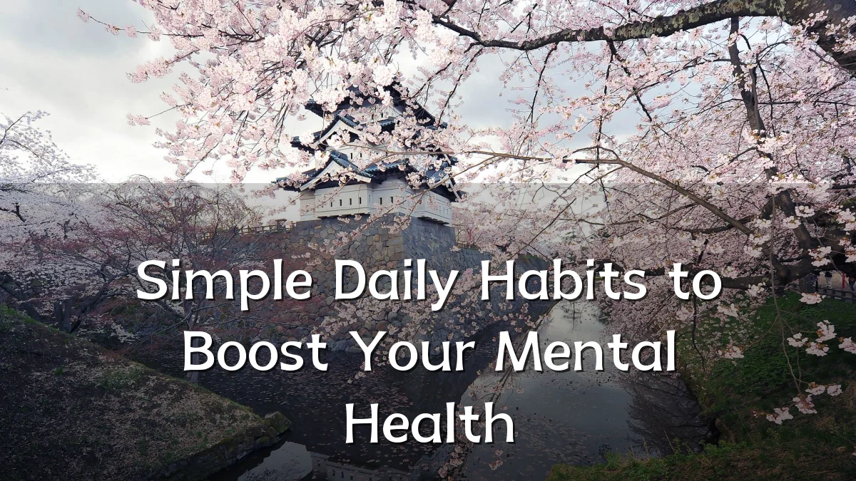 Simple Daily Habits to Boost Your Mental Health