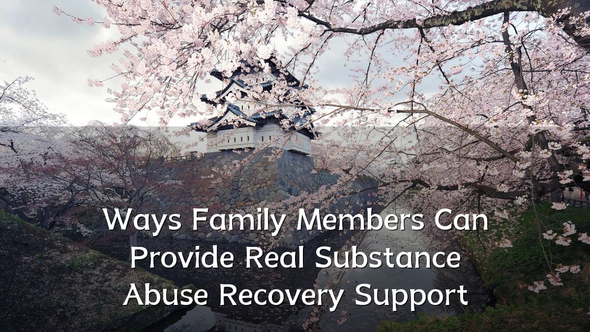 Ways Family Members Can Provide Real Substance Abuse Recovery Support