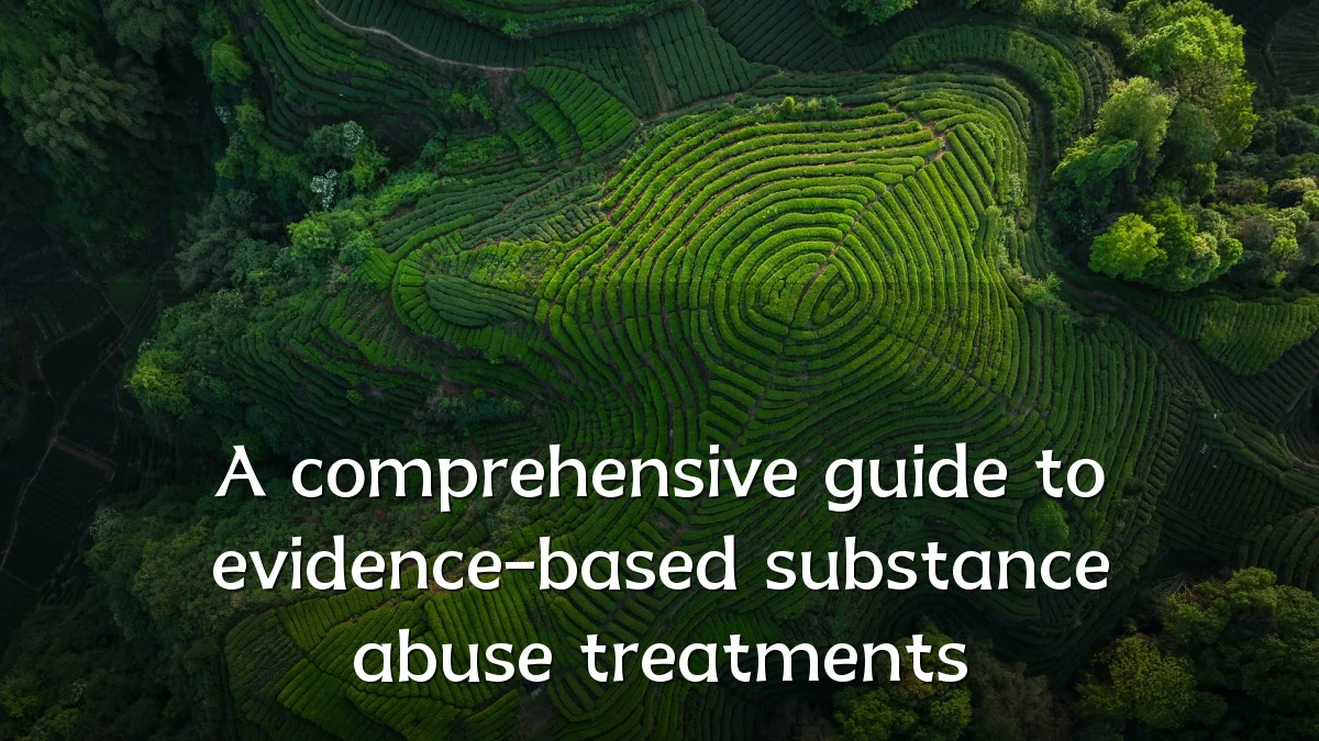 A comprehensive guide to evidence-based substance abuse treatments