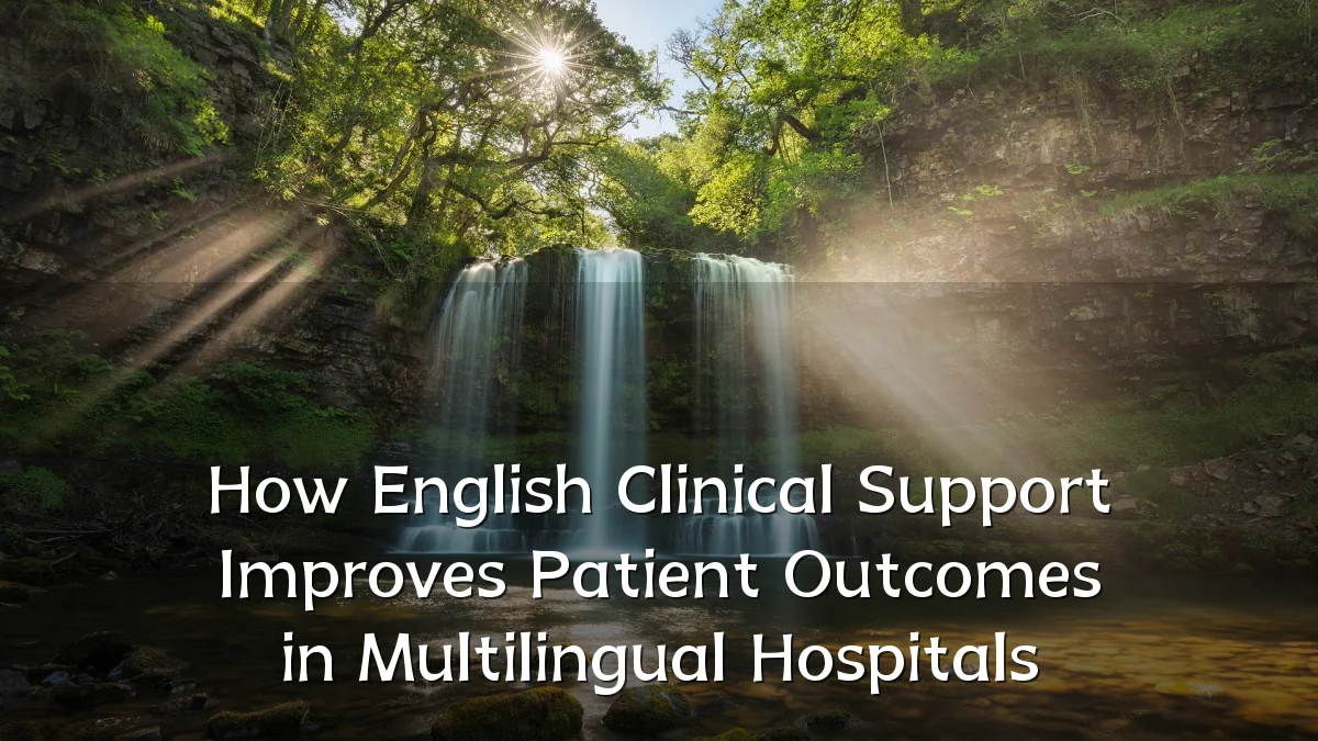 How English Clinical Support Improves Patient Outcomes in Multilingual Hospitals