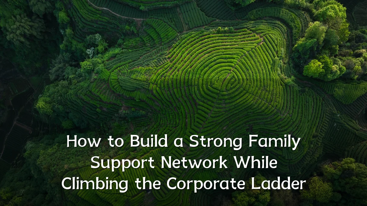 How to Build a Strong Family Support Network While Climbing the Corporate Ladder