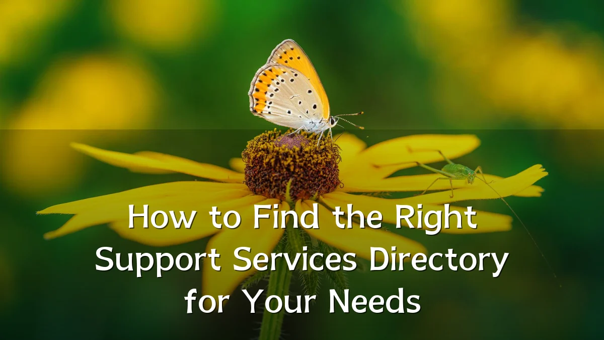 How to Find the Right Support Services Directory for Your Needs
