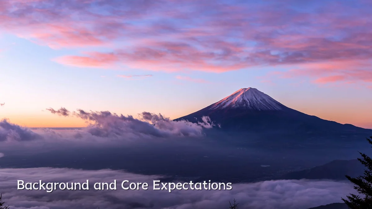 Background and Core Expectations
