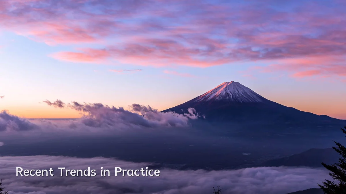 Recent Trends in Practice