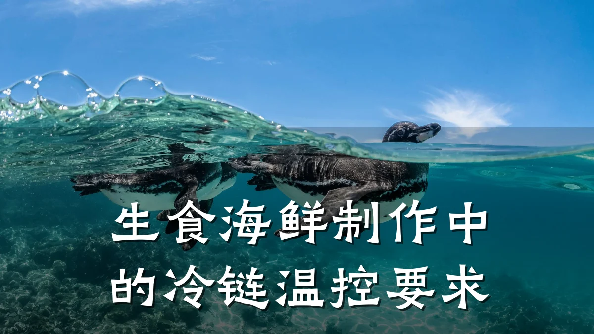 生食海鲜制作中的冷链温控要求