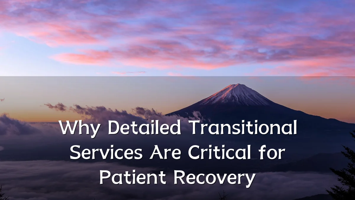 Why Detailed Transitional Services Are Critical for Patient Recovery